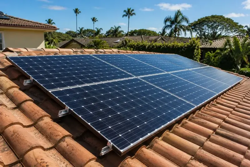 Installation de panneaux solaires à Aramits